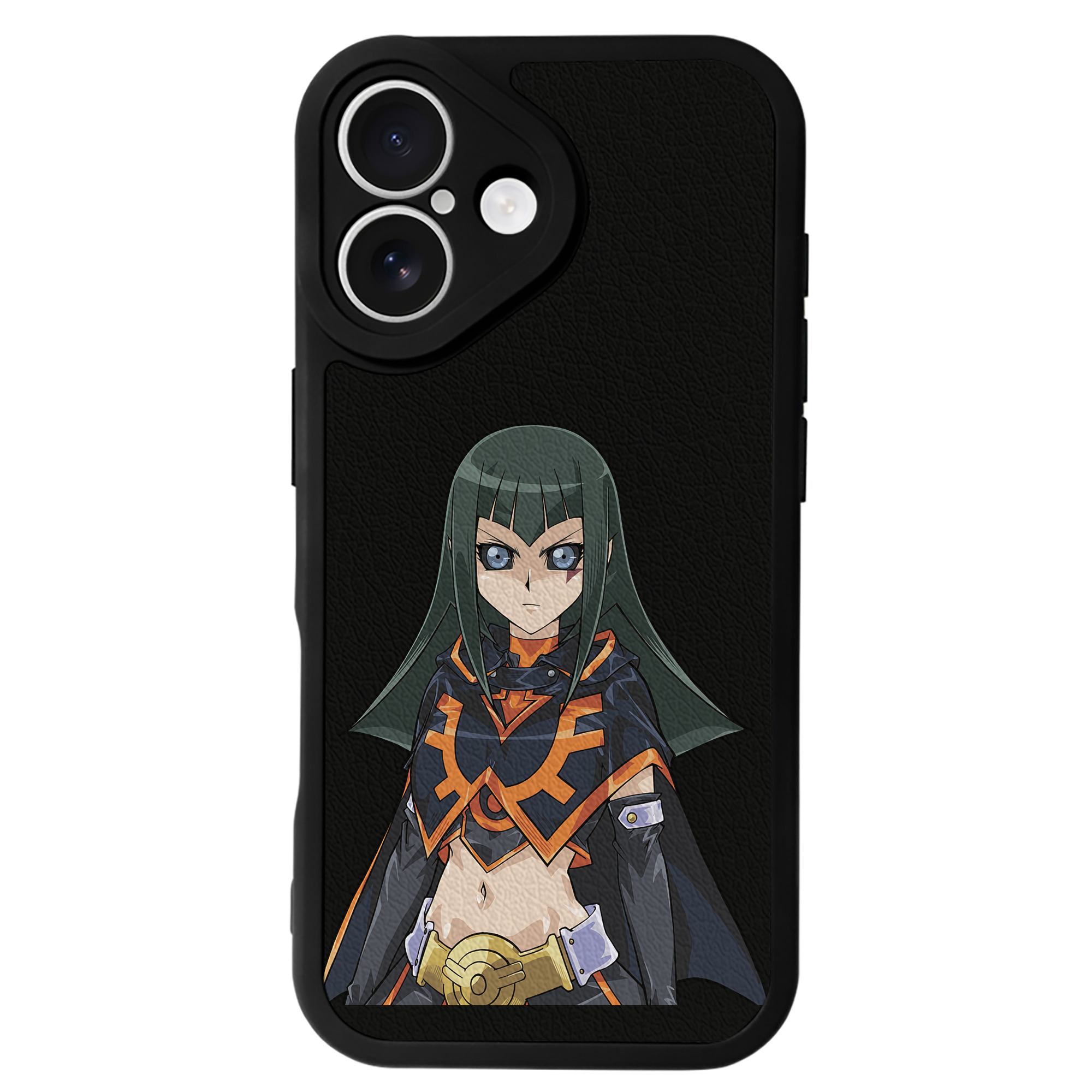 遊☆戯☆王 Yu-Gi-Oh! 【iPhone 16シリーズ対応】シリコンスマホケース（レザー調） 材質：シリコン